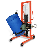 Chariot à tambour manuel pour le levage, le transport, l'empilage et le pesage de fûts en acier de 55 gallons / en plastique de 200 L DA450