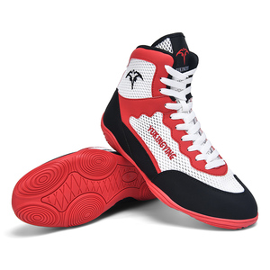 Botas de Boxeo Personalizadas con Logotipo 2026, Venta al Por Mayor, Calzado Deportivo Profesional para Entrenamiento, Levantamiento de Pesas y Powerlifting para Hombre - Product Image 6