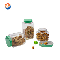 Bocaux de rangement en verre pour bonbons, noix, café, thé, sucre, pâtes, imprimés en sérigraphie avec sceau doré, avec couvercle métallique, marque BROTHER