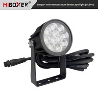 Lumière de paysage MiBoxer 6W LED RGBCCT IP66 avec télécommande sans fil 24G