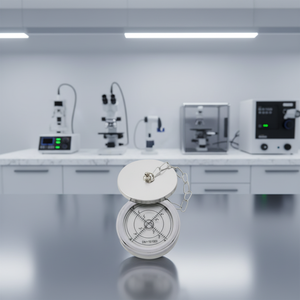 Nivellierblase mit Schutzabdeckung 30 Grad Kranfuß-Nivellierer Baumaschinen-Blase 7024 Rund 3 Monate Garantie - Product Image 5