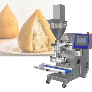 Hocheffiziente vollautomatische Krustenmaschine/Coxinha Kibbeh Rheon Krustenmaschine Kubba-Maschine Macher füllung Mondkuchenmaschine