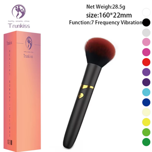 Quelle Fabrik Make-up Pinsel Vibrator Adult Toy 7 Frequenz Vibration <span class=keywords><strong>Stimulation</strong></span> Massage Vaginal Weibliche Masturbation Vibrator - Product Image 1