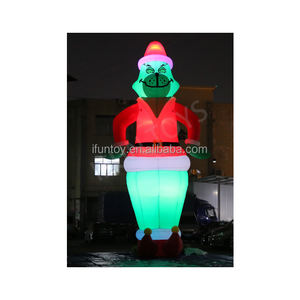 20feet Tall Giant Xmas <strong>Inflatable</strong> Christmas <strong>Grinch</strong> for Christmas Yard Decoration <strong>Inflatable</strong> Green Monster <strong>Grinch</strong> - Product Image 4