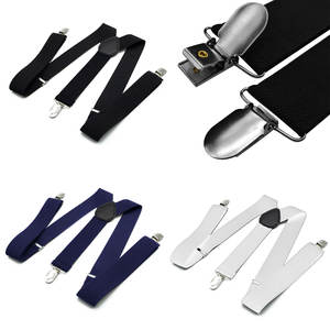 <span class=keywords><strong>Tirantes</strong></span> de <span class=keywords><strong>traje</strong></span> para <span class=keywords><strong>hombre</strong></span> con diseño en Y, negros, elásticos, ajustables, de 3.5 cm de ancho, con 3 clips, para fiestas y bodas, ideales como regalo. - Product Image 2