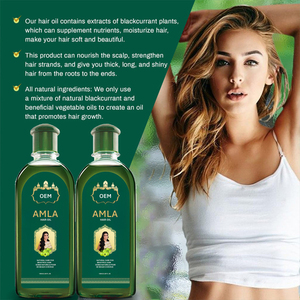 Vendita calda olio di <span class=keywords><strong>Amla</strong></span> indiano biologico prosperare prodotti per la riparazione dei <span class=keywords><strong>capelli</strong></span> olio di uva spina idratante per la cura dei <span class=keywords><strong>capelli</strong></span> - Product Image 2