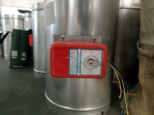 Nhà máy bán chất lượng tốt thép không gỉ van khí điện điều khiển âm lượng van điều tiết kích thước có thể được tùy chỉnh - Product Image 6