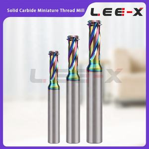 Fresa de rosca multifunción con orificio inferior libre de acero de tungsteno, cortador M1.6 M2 M2.5 <span class=keywords><strong>M3</strong></span> M4 M5 M6 M8, extremo de rosca colorido mil - Product Image 6