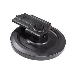 Micro Graafonderdelen Voor <span class=keywords><strong>Bobcat</strong></span> Crawler Loader <span class=keywords><strong>Rubber</strong></span> Geleidewiel 6732902/6693237 Voor T140/T180/T190 Rupsrol Graafmachine - Product Image 1