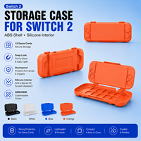 Étui de protection rigide en PC à découpe précise, antichoc, pour accessoires de jeu Nintendo Switch 2