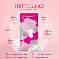 Protège-slips en gros doux, respirants et aux herbes, sans ailettes, serviettes hygiéniques quotidiennes anti-démangeaisons, OEM, marque privée, personnalisables