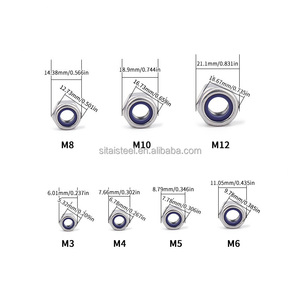 Tuercas Remachables de Acero Inoxidable 304 de Alta Calidad, Certificadas por ANSI, Recubiertas, T Nuts Métricas, Tamaños M3-M12, Kits de Fijación - Product Image 2