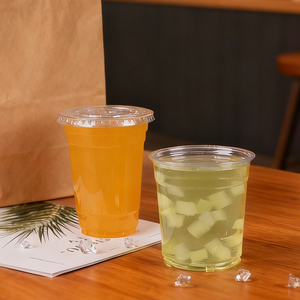 Gobelet en plastique PET de qualité alimentaire personnalisé, durable et jetable, 12 oz et 16 oz, avec logo, best-seller mondial - Product Image 5