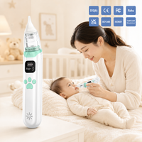 Aspirateur nasal électrique pour bébé Nimicoo, directement de l'usine, nettoyeur de nez avec embouts remplaçables, logo personnalisé, sans BPA, pour les enfants de 0 à 12 ans, en gros