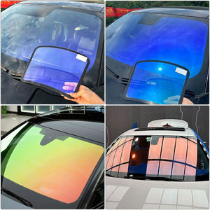 Film Teinté Caméléon Nano Céramique Rouge Bleu Vert Violet en Matériau Coréen SKC Film Solaire pour Vitres Film de Teintage pour Vitres de <span class=keywords><strong>Voiture</strong></span> - Product Image 2