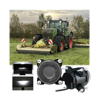 Phare LED à faible intensité homologué Emark 18W pour Fendt 922 924 927 Série Rond 90mm