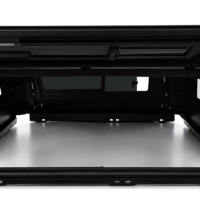 Accessoires de carrosserie de véhicule, toit de camion en aluminium avec fenêtres latérales coulissantes, fournisseur OEM d'usine