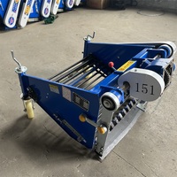 Nouvelle récolteuse de pommes de terre mini 4UC-80 pour motoculteur, simple rangée avec roulement