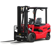Équipement de manutention électrique d'intérieur de 2,5 tonnes pour entrepôt, conception compacte, fonctionnement flexible, machine de levage industrielle