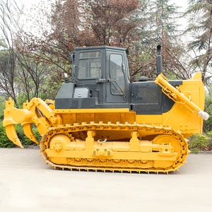 Bouteur sur chenilles robuste et puissant avec moteur et pompe hydraulique pour travaux d'excavation intensifs et de terrassement - Product Image 2