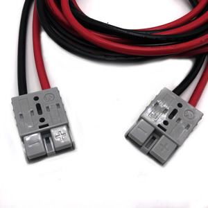 Cable de Extensión de Alta Corriente con Doble Conector de Alimentación, Arnés de Cableado de 50 Amperios para Cajas de Baterías, Paneles Solares para <span class=keywords><strong>Camping</strong></span>, 8AWG (3M) - Product Image 3