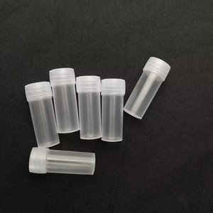 Mingxu Plastic Pill Bottles 5ml With Caps For Medication Storage Disposable <b>Small</b> <b>Containers</b> - Product Image 3