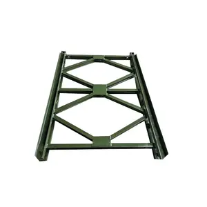 高品质镀锌低价框架多桁架预制贝利便携式钢结构浮桥