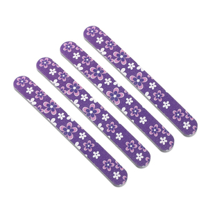 Hot Selling Files Custom Printed Nail File 180 180 Grit Double Sided Emery Boards Set