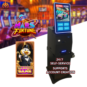 One Year Warranty Arcade Game Kiosk Touch Screen Stand <b>Led</b> <b>Light</b> Self Service Machines - Product Image 1
