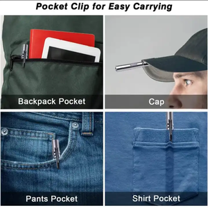 Linterna LED Recargable de Bolsillo para Uso Médico y Doméstico, con Clasificación IP33, Alto CRI 90, Regulable, en Oferta - Product Image 4