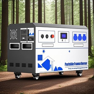 All-In-One 10000W/15KWh Portable Power Station Pure Sine Wave MPPT <b>Solar</b> <b>Generator</b> Home Energy Storage 110V/220V System All-in-o - Product Image 4