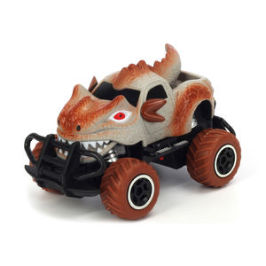 Mini Camioneta Monstruo Dinosaurio <span class=keywords><strong>RC</strong></span>, Juguete de Auto Dinosaurio Todoterreno con Control Remoto de 4 Canales, Juguete de Vehículo Dinosaurio <span class=keywords><strong>RC</strong></span> con Ruedas Grandes para Niños - Product Image 2