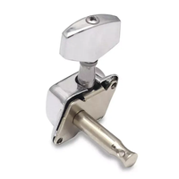 Mécaniques à touches semi-fermées têtes de Machine cheville de réglage de guitare pour pièces de guitare électrique accessoires d'instruments de musique de remplacement