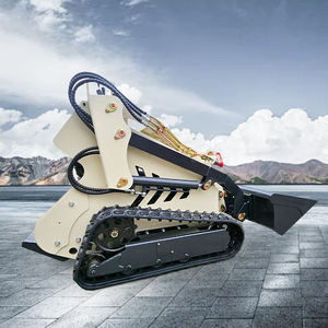 Fabriek Directe Skid-Stuur Lader Met Emmer En Hulpapparatuur, Sneeuwblazer Gehechtheid - Product Image 2