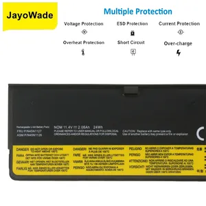 סוללה למחשב נייד עבור לנובו טינקפד X270 X260 X240 X240S X250 T450 T470P T440S K2450 W550S 45N1136 45N1738 68+ סוללות למחשב נייד - Product Image 3