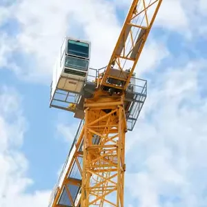 Grúa torre de construcción topkit de 10 toneladas, grúa torre de construcción a la venta, de