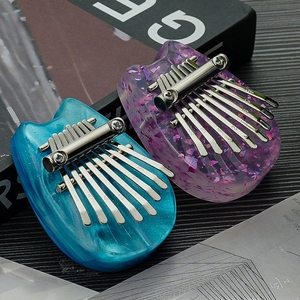 Mini Kalimba de Alta Calidad de 8 Tonos, Piano de Pulgar Portátil de Acrílico Transparente - Product Image 4