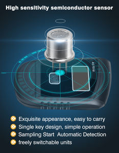 Самый продаваемый цифровой алкотестер ACT518 с ЖК-дисплеем, сертификация EN16280, диапазон измерения 0.00-2.00 BAC, 2 батареи AAA - Product Image 5