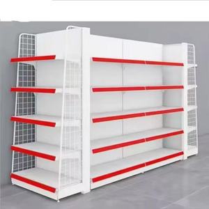 Yuanhong Heavy-Duty hai mặt có thể gập lại kim loại cửa hàng Kệ Nhà máy-Giá siêu thị hiển thị đứng cho bán lẻ siêu thị sử dụng - Product Image 1
