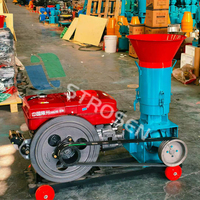 Granulateur d'aliments pour animaux STROSEN professionnel à moteur diesel 400-600 kg/h, à rouleaux rotatifs, personnalisable, usine OEM