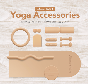 Tùy Chỉnh Yoga Pilates Thiết Lập Miễn Phí Trọng Lượng Sức Mạnh Thiết Bị Đào Tạo Vòm Hình Bầu Dục Sóng Mat Quả Tạ Tạ Con Lăn Nhà Sử Dụng Cao Su - Product Image 6