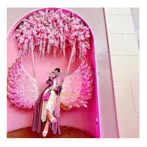 Fournitures de décoration pour fête de mariage Jane Love Swing Décoration Ailes d'<span class=keywords><strong>ange</strong></span> en plumes Accessoires photo Ailes en plumes - Product Image 5