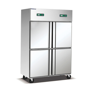 Congelador Vertical Comercial <span class=keywords><strong>de</strong></span> Acero Inoxidable <span class=keywords><strong>de</strong></span> 2-6 Puertas con Enfriamiento Estático para Exhibición, en Oferta - Product Image 2