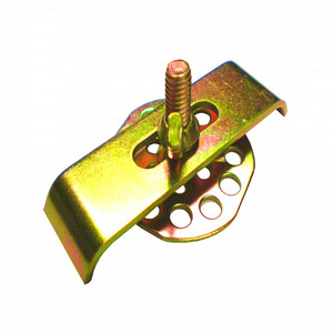 Clips de Anclaje para Fregadero Hudee, Fijaciones de Anclaje para Fregadero de Cocina de Doble/Un Solo Tazón, para Encimera Redonda de Granito, Material de Acero Metálico - Product Image 2