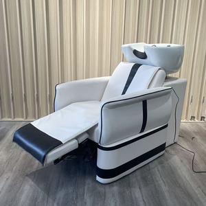 Nuevo Sillón de Peluquería para Lavado de Cabeza y Spa, Moderno, Eléctrico, con Masaje de Espalda, <span class=keywords><strong>Lavacabezas</strong></span> y Silla para Salón - Product Image 5