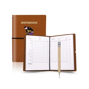 Vente chaude Accessoires d'entraînement de golf Organisateur de carte de score Golf Scorecard Books Holder