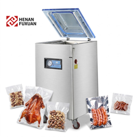 Machine d'emballage sous vide industrielle commerciale automatique pour briques de riz, viande et autres produits alimentaires, avec chambre de scellage