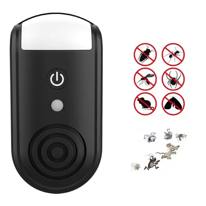 Electromagnetic Ultrasonic Pest Control Repeller Plug in Reject Insect Rat Mouse Mice Spider Repeller