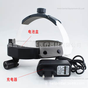 LED Medical Headlamp Aluminum Body Lithium Battery Dental ENT Surgical Headlamp Plastic Surgery Magnifying Lens <b>Spotlight</b> IP65 - Product Image 5