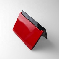 Palette de fards à paupières personnalisée 15 couleurs avec miroir, étui vide rectangulaire pour fards à paupières, palette de maquillage blush avec image 3D, vente en gros